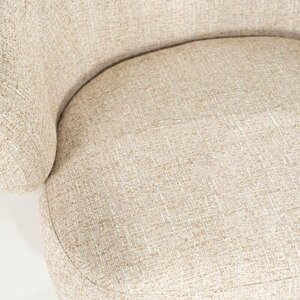 Eleonora Eleonora draaifauteuil Connor beige